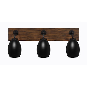 Oxbridge - 3 Light Bath Bar-10 Inches Tall and 25.5 Inches Length - 1272892
