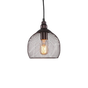 Plexus - 1 Light Pendant-7.75 Inches Tall and 7.25 Inches Wide - 1149971