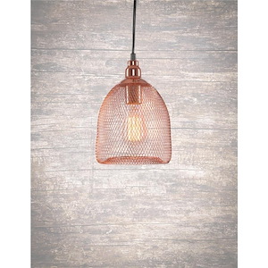 Plexus - 1 Light Pendant-9.25 Inches Tall and 7.25 Inches Wide - 697368