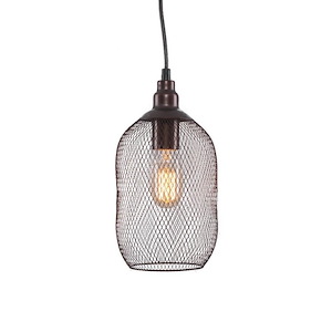 Plexus - 1 Light Pendant-10.25 Inches Tall and 6.25 Inches Wide - 1145517