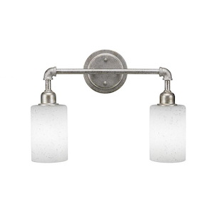 Vintage - 2 Light Bath Bar-12.5 Inches Tall and 16.25 Inches Length - 1338874