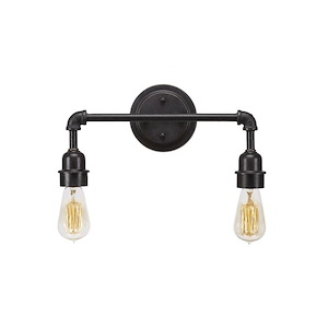 Vintage - 10W 2 LED Bath Bar-12 Inches Tall and Inches Wide - 489925