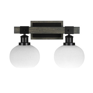 Tacoma - 2 Light Bath Bar-10.5 Inches Tall and Inches Wide - 1218500