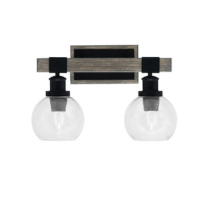 Tacoma - 2 Light Bath Bar-10.25 Inches Tall and 16.25 Inches Length - 1310850