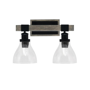 Tacoma - 2 Light Bath Bar-11.25 Inches Tall and 16.5 Inches Length - 1310854