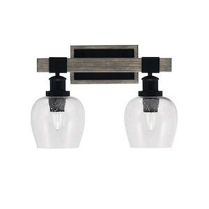 Tacoma - 2 Light Bath Bar-11.25 Inches Tall and 16.25 Inches Length - 1310855