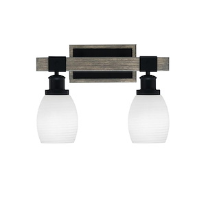 Tacoma - 2 Light Bath Bar-11.25 Inches Tall and Inches Wide - 1040449