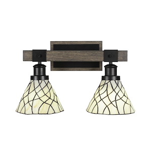 Tacoma - 2 Light Bath Bar-10.25 Inches Tall and Inches Wide - 1218813