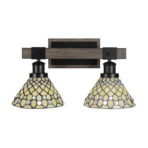 Tacoma - 2 Light Bath Bar-9.75 Inches Tall and Inches Wide - 1040453