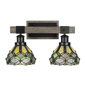 Tacoma - 2 Light Bath Bar-10.75 Inches Tall and 17.75 Inches Length - 1338858