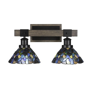 Tacoma - 2 Light Bath Bar-9.25 Inches Tall and Inches Wide - 1218849