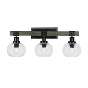 Tacoma - 3 Light Bath Bar-10.25 Inches Tall and 26.75 Inches Length - 1338859
