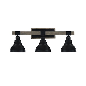 Tacoma - 3 Light Bath Bar-10 Inches Tall and 27.25 Inches Length - 1310861