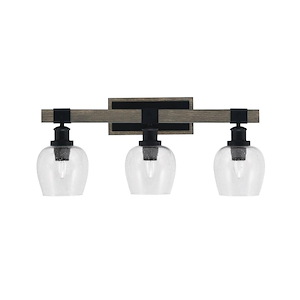 Tacoma - 3 Light Bath Bar-11.25 Inches Tall and 26.5 Inches Length - 1310863