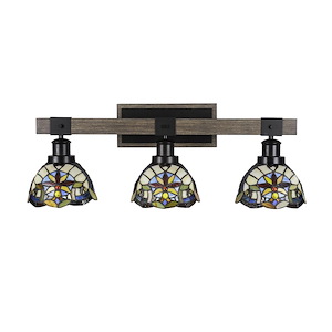 Tacoma - 3 Light Bath Bar-9.5 Inches Tall and Inches Wide - 1218617