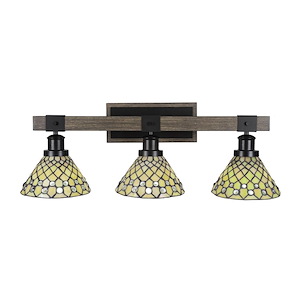 Tacoma - 3 Light Bath Bar-9.75 Inches Tall and Inches Wide - 1218645