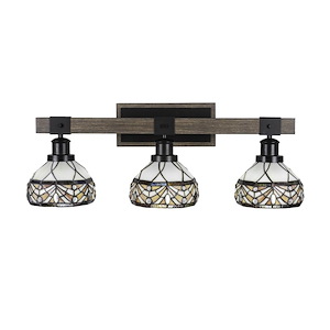 Tacoma - 3 Light Bath Bar-9.75 Inches Tall and Inches Wide - 1040455
