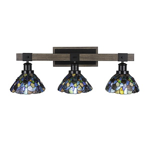 Tacoma - 3 Light Bath Bar-9.25 Inches Tall and Inches Wide - 1218853