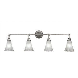 Vintage - 4 Light Bath Bar-13 Inches Tall and Inches Wide - 489948