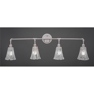 Vintage - 4 Light Bath Bar-13 Inches Tall and Inches Wide - 489948