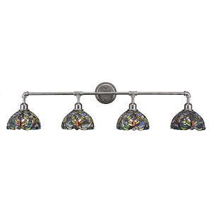 Vintage - 4 Light Bath Bar-10.5 Inches Tall and 43.25 Inches Wide - 697280