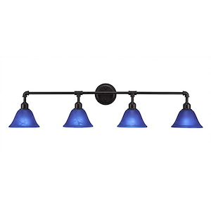 Vintage - 4 Light Bath Bar-11 Inches Tall and 43.25 Inches Wide - 697460