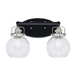 Easton - 2 Light Bath Bar-9.5 Inches Tall and 15.25 Inches Length - 1299605