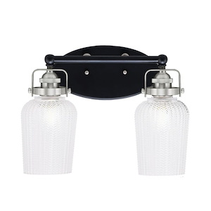 Easton - 2 Light Bath Bar-11.5 Inches Tall and 14.75 Inches Length - 1299633
