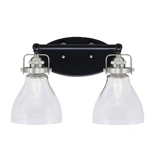 Easton - 2 Light Bath Bar-10.25 Inches Tall and 16.25 Inches Length - 1299724