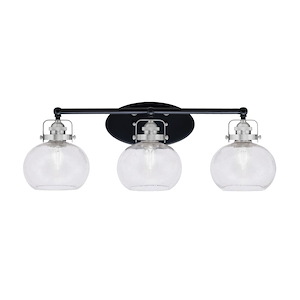 Easton - 3 Light Bath Bar-9.5 Inches Tall and 27 Inches Length - 1299580