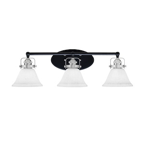 Easton - 3 Light Bath Bar-8.25 Inches Tall and 26.75 Inches Length - 1299581