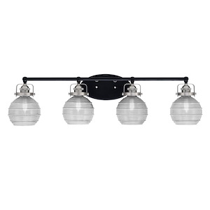 Easton - 4 Light Bath Bar-9.5 Inches Tall and 35.5 Inches Length - 1299641