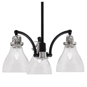 Easton - 3 Light Downlight Chandelier-7.25 Inches Tall and 16.75 Inches Wide - 1299628