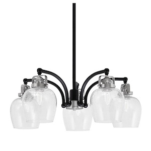 Easton - 5 Light Downlight Chandelier-7.25 Inches Tall and 24.5 Inches Wide - 1299767