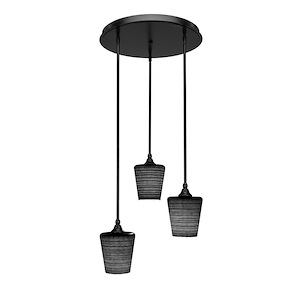 Empire - 3 Light Cluster Pendalier-12.25 Inches Tall and 19 Inches Wide - 1218771