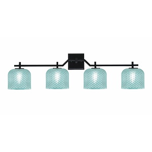 Corbin - 4 Light Cylinder Bath Bar-10 Inch Tall and 35.75 Inch Length - 1374973