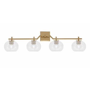 Corbin - 4 Light Bath Bar-9.75 Inch Tall and 37 Inch Length - 1374978