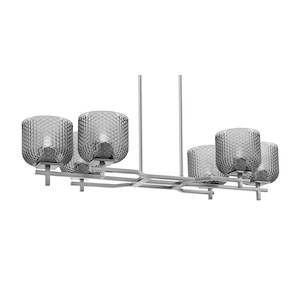 Corbin - 6 Light Island-7.5 Inch Tall and 13.75 Inch Wide - 1374980