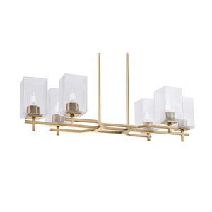 Corbin - 6 Light Island-8 Inch Tall and 12.25 Inch Wide - 1374981