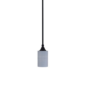 Stem - 1 Light Stem Hung Mini Pendant-7.25 Inche Tall and 4 Inches Wide - 1335271