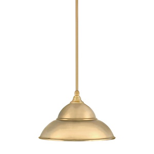 Stem - 1 Light Stem Mini Pendant With Hang Straight Swivel-8.5 Inches Tall and 13 Inches Wide - 1218671