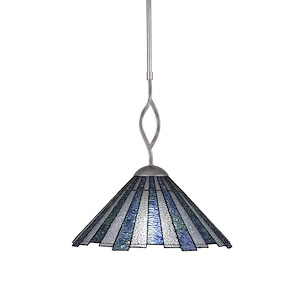 Revo - 1 Light Pendant-17 Inches Tall and 16 Inches Wide - 549458