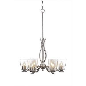 Revo - 6 Light Chandelier-18.5 Inches Tall and 22.5 Inches Wide - 1218677