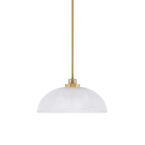 Odyssey - 1 Light Stem Hung Mini Pendant-6 Inches Tall and 13 Inches Wide - 1310900