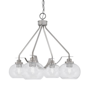 Odyssey - 3 Light Downlight Chandelier-21.5 Inches Tall and 19 Inches Wide - 1276330