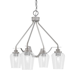 Odyssey - 3 Light Downlight Chandelier-22.5 Inches Tall and 16.75 Inches Wide - 1276331