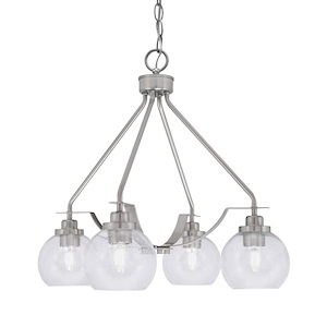 Odyssey - 3 Light Downlight Chandelier-21.25 Inches Tall and 17.5 Inches Wide - 1276334