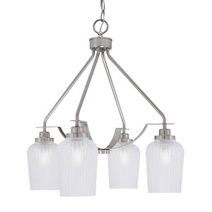 Odyssey - 3 Light Downlight Chandelier-23.75 Inches Tall and 19 Inches Wide - 1276335