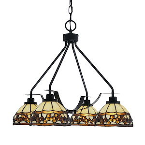 Odyssey - 3 Light Downlight Chandelier-20.5 Inches Tall and 19.75 Inches Wide - 1276356
