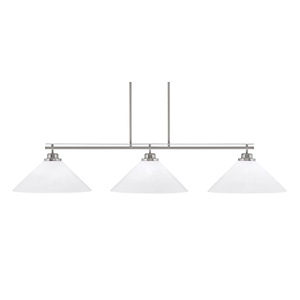 Odyssey - 3 Light Bar Island With Round Fitter-9.5 Inches Tall and 16 Inches Wide - 1107722